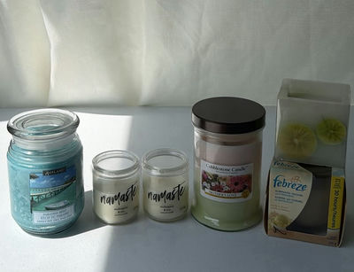 Assorted Scented Candles and Febreze Air Freshener - Image 1 of 12