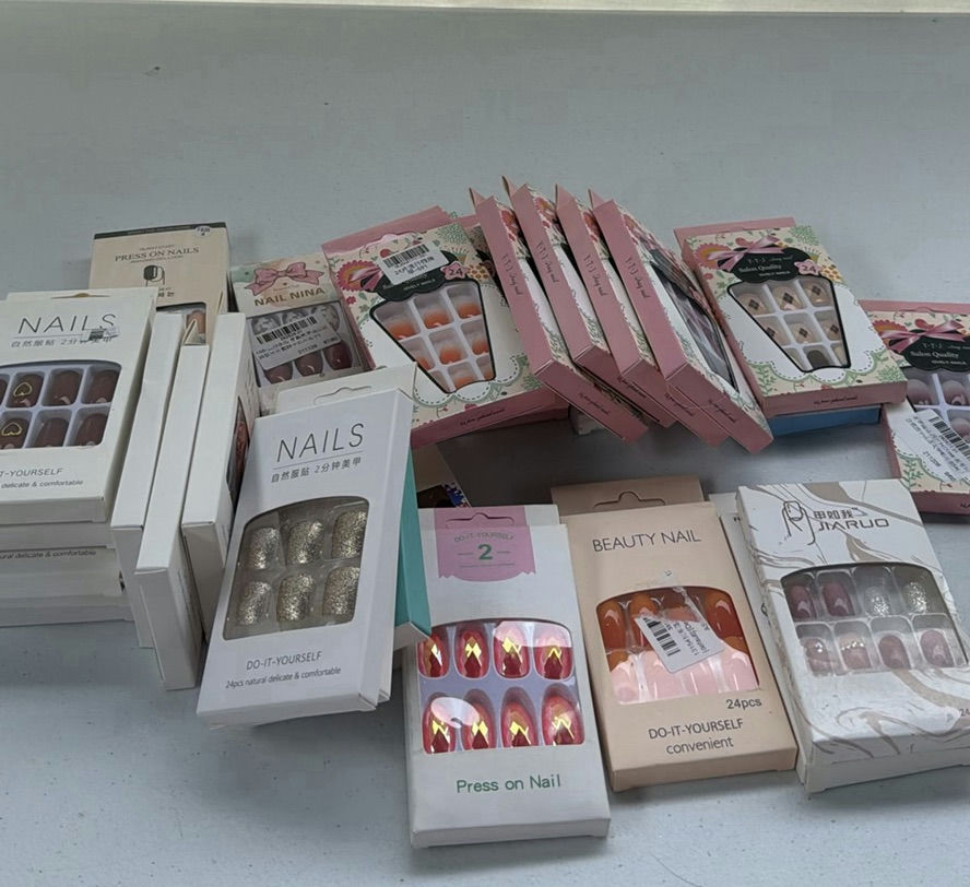 Assorted Press-On Nail Sets LOT - image 1 of 8