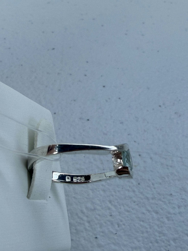 Sterling Silver Blue Topaz Ring - image 4 of 11
