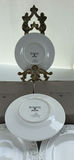 Bombay White Embossed Salad Plates Set - thumbnail 5 of 8