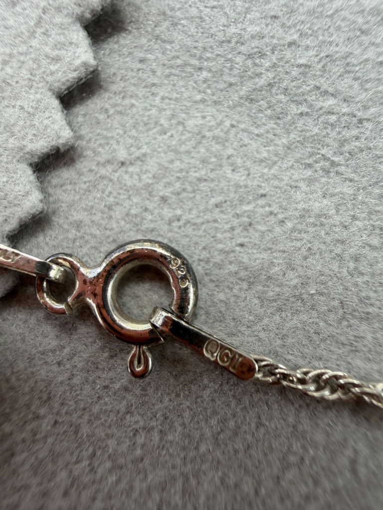 Silver Italy .925 Chain Necklace - 2.47grams - image 9 of 12