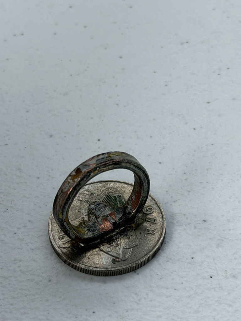 Three Vintage Style Coin Rings - image 7 of 11