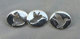 Three Sterling Silver Animal Silhouette Pendants - thumbnail 1 of 8