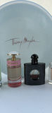 Thierry Mugler Angel Innocent, Yves Saint Laurent Black Opium, Prada Candy, D&G L’Imperatrice, and Viva La Juicy Perfume Bottles - thumbnail 3 of 9