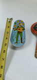 Vintage Halloween Tin Noisemakers and Clicker Toy - 3 Pc LOT - thumbnail 5 of 13