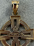 14K Gold Celtic Cross Pendant - 2grams - thumbnail 6 of 10