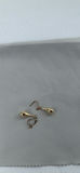 10K Gold Teardrop Dangle Earrings - thumbnail 3 of 9