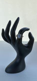 Silver Tone Oval Stone Ring - thumbnail 5 of 16