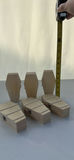 Halloween Craft Decorations and Wooden Coffin-Shaped Boxes - thumbnail 14 of 17
