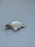Sterling Silver Turtle Shaped Shell Pendant - thumbnail 7 of 9