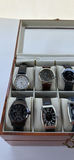 Lot Of 10 Watches & Wood Style Watch Display Case - thumbnail 6 of 8