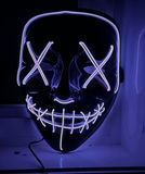 LED Light-Up Halloween Mask - thumbnail 1 of 5