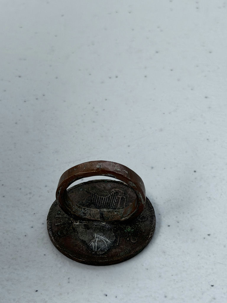 Three Vintage Style Coin Rings - image 5 of 11