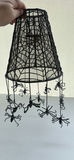 Bombay Company Halloween Beaded Spider Web Lampshade - thumbnail 1 of 9