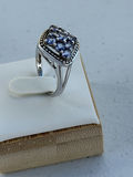 $575 USD Sterling Silver Tanzanite Ring with Saxon Krüss Appraisal Documents - thumbnail 10 of 10