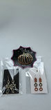 Halloween Themed Earrings and Pumpkin Pin - thumbnail 6 of 6