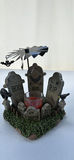 Retired 2012 Yankee Candle Moving Cemetery Halloween Candle Holder - thumbnail 1 of 9