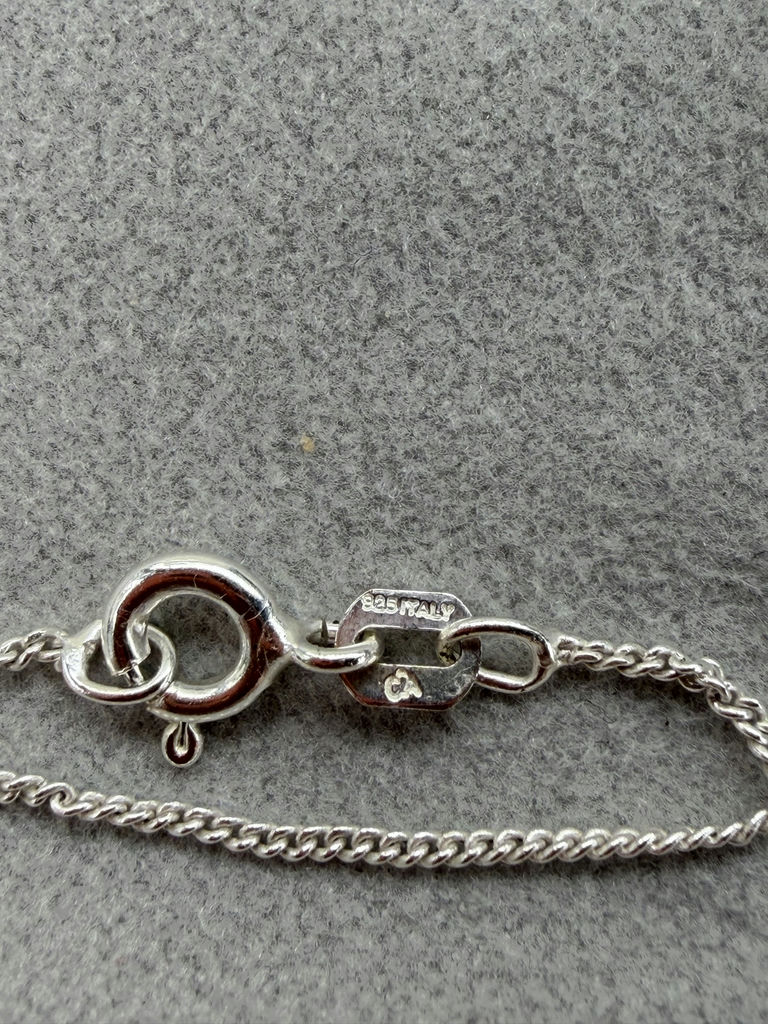 925 Italy Silver Chain Necklace - image 5 of 8