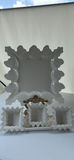 Real Home White Earthenware Serving Platter and Three Bowls - thumbnail 4 of 8