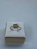 Sterling Silver Jewelry Set with Yellow Gemstones - thumbnail 2 of 19