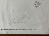 Betty Page 2 Illustrator Artists Signed Prints - thumbnail 2 of 11
