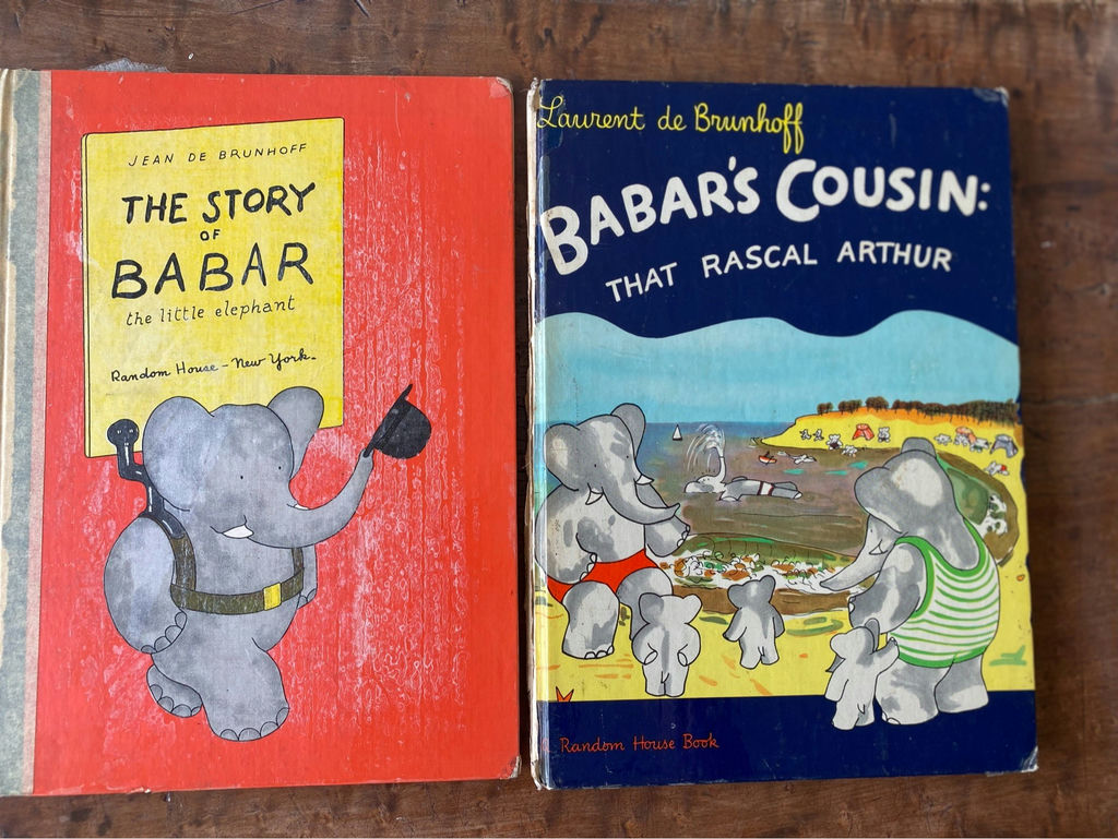 Babar Books Lot Of 2 - image 1 of 15