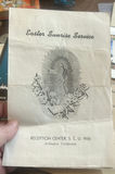 Lot Of Ephemera White House Xmas Card Map+ More - thumbnail 2 of 12