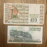 Obsolete Irish And Scottish 1 Pound Notes - thumbnail 2 of 2