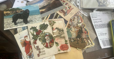 Christmas And Antique Vintage Postcard Lot - Image 1 of 29