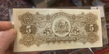 Costa Rica Obselete Cinco Colones Uncirculated - thumbnail 3 of 3