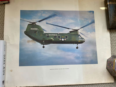 Boeing-Vertol CH-46A Sea Knight Poster - Image 1 of 6