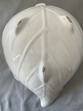 2 Large Leaf Shaped Snack Bowls and a Stoneware Coffee Crock - thumbnail 4 of 9
