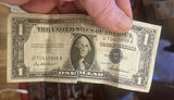 Six 1957 Various Series Silver Certificate One Dollar Bills Us - thumbnail 10 of 13