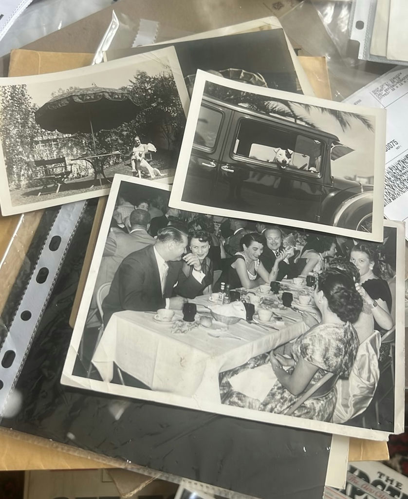 Antique Photo Lot Off To The Moon Newspaper Liz Taylor - image 5 of 20