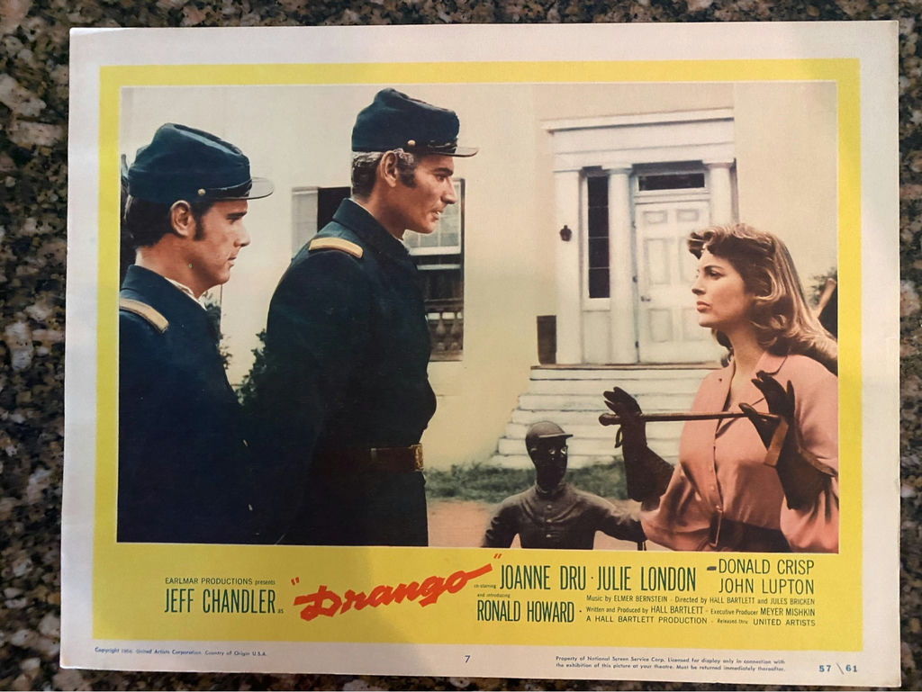 The Wonderful Country and Drango Original 1950's Lobby Cards Julie London - image 4 of 5