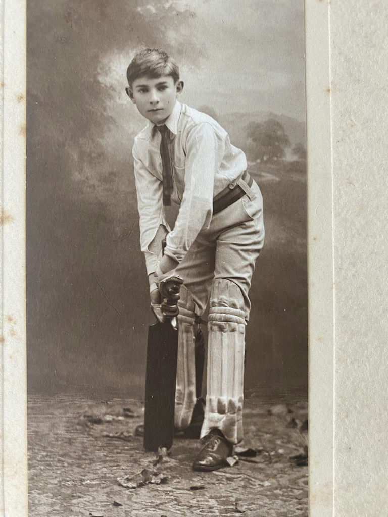 A Young Cricket Player Portrait Summerhill Studios, Chislehurst - image 3 of 4