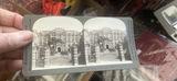 14 Stereoview Cards Of US & International Views Hindenburg Zeppelin - thumbnail 15 of 15