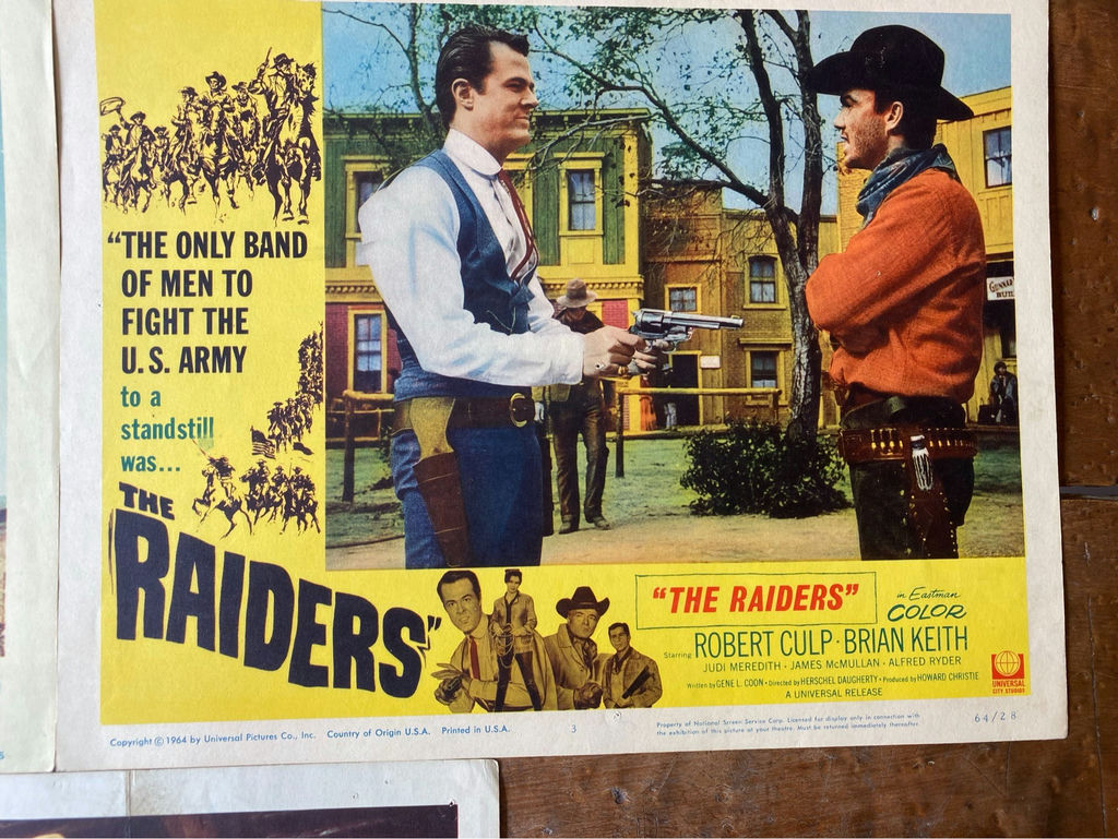 8 Movie Lobby Cards 1950's Westerns - image 4 of 6