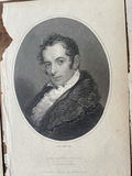 10 Famous Men, Leaders, Authors Printed from Engravings - thumbnail 7 of 12
