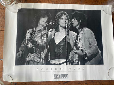 Rolling Stones Poster 2002 Boston Garden - Image 1 of 4