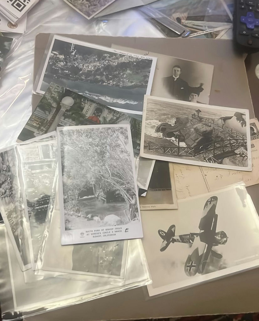 Lot Antique Photo Photo Postcards German Airplanes WWII - image 1 of 9