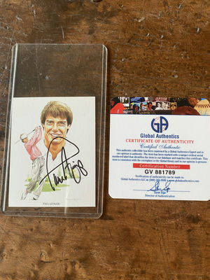 Paul Azinger Autographed Trading Card with COA - Image 1 of 3