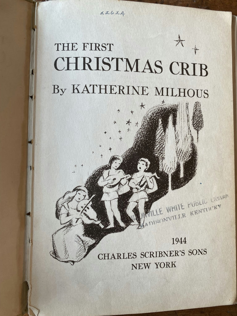 The First Christmas Crib by Katherine Milhous 1944 - image 3 of 8