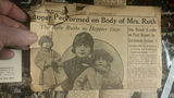 Korea War & Death 1929 Army Flyer Family Paper & Mrs Babe Ruth - thumbnail 22 of 24
