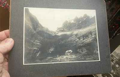 3 Cabinet Photos C 1900 Landscape & Portraits - Image 1 of 8