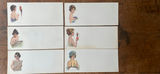 Vintage Ink Blotters Goes Litho Girls Wearing Hats Pinup poses - thumbnail 6 of 9