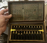 Vintage Chinese Abacus Suanpan In Original Box - thumbnail 1 of 5