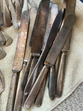 Vintage Flatware Assorted Pieces Sheffield, Nickel Silver, 75+ Pcs. - thumbnail 3 of 16