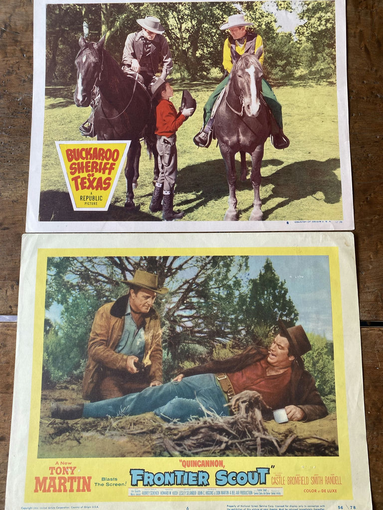 1950’s Western Movies Lobby Cards - image 7 of 9