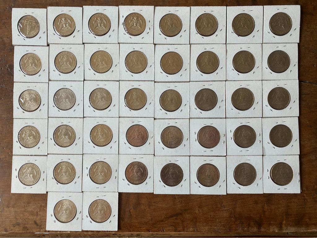 42 Uncirculated Kennedy Half Dollars - image 5 of 5